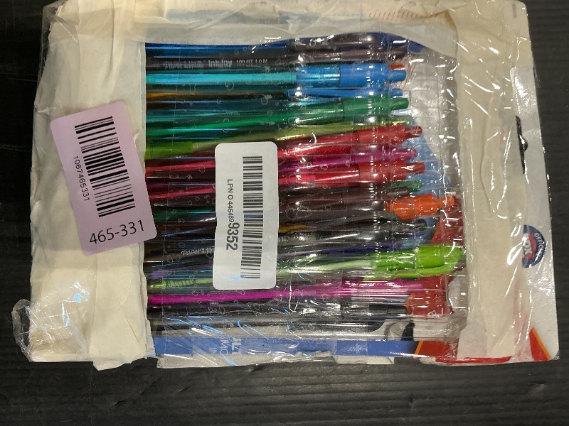 Photo 2 of Paper Mate InkJoy 100RT Retractable Ballpoint Pens, Medium Point (1.0mm), Assorted Colors, 20 Count - Teacher Essentials, Colorful Office Supplies, Note-Taking, Back to School