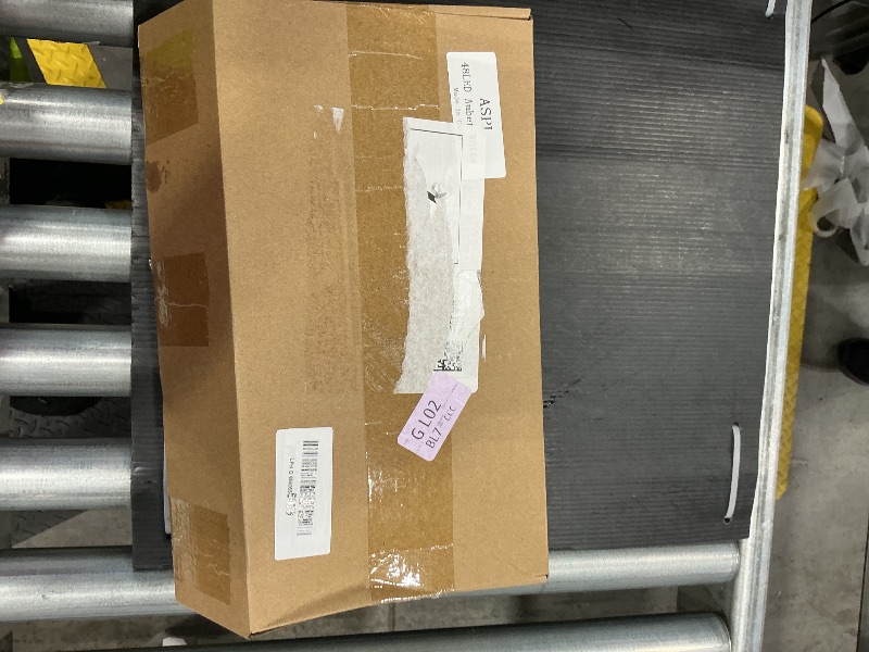 Photo 1 of **MISSING PIECES UNKNOWN**ASPL [Upgraded 5] 48LED Roof Top Strobe Lights, High Visibility Emergency Safety Warning LED Mini Strobe Light bar with Magnetic Base for 12-24V Snow Plow, Trucks, Construction Vehicles (Amber/White)