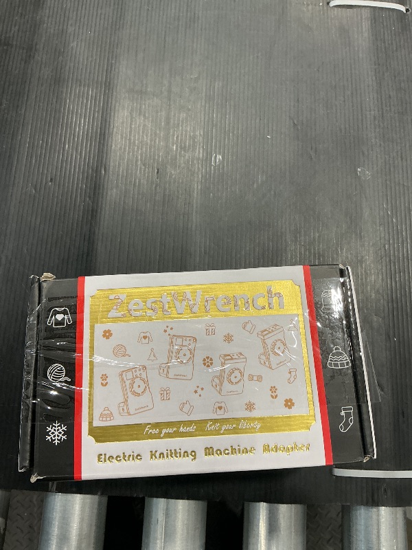Photo 1 of [2025 Upgraded] zestwrench Electric Knitting Machine Adapter for Sentro Knitting Machine 48, LCD Panel & Row Counter, Flat/Circular Dual Mode, Variable Speed Motor Accessories for Most Yarns