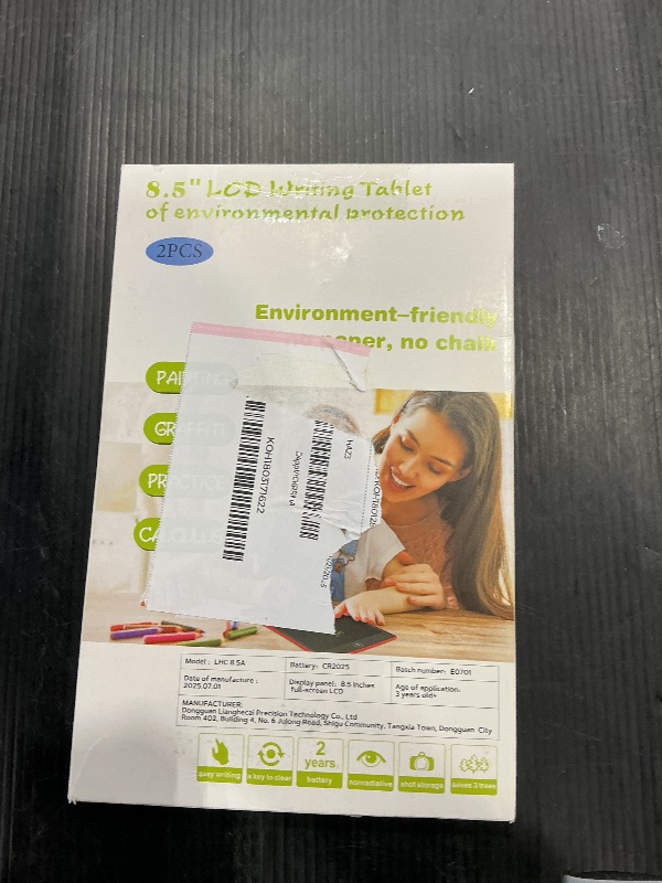 Photo 1 of [2 Pack] Genialba LCD Writing Tablet 8.5-Inch Colorful Doodle Board, Toddler Learning Educational Toys Gifts for 3-8 Years Old Girls and Boys, Electronic Drawing Pad for Kids (Pink&Blue)