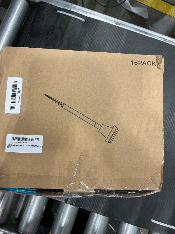 Photo 1 of ***MISSING PIECES*** ROOR Solar Pathway Lights 16 Pack, Outdoor Solar Yard Lights, RGB Color Changing+Warm White, IP67 Waterproof LED Lights for Garden Path Backyard Christmas Lawn Landscape Decorative