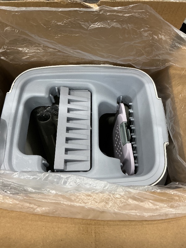 Photo 1 of ****SIMILAR PRODUCT**** JOYMOOP Mop and Bucket Set with Wringer, Flat Mops for Floor Cleaning, Wall Mop Cleaner with Long Handle, Hardwood Floor Mop with 4 Microfiber Pads