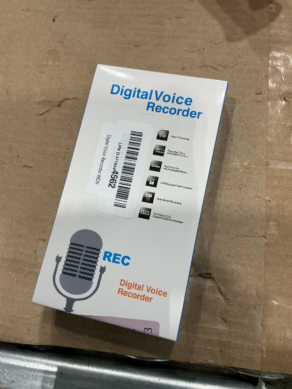 Photo 1 of ?64GB? 4800 Hours Voice Activated Recorder - Tallkcoder Dictaphone Recording Device MP3 Records with Playback, Digital Voice Recorder with AI Noise Reduction for Lectures Meetings Interviews Work