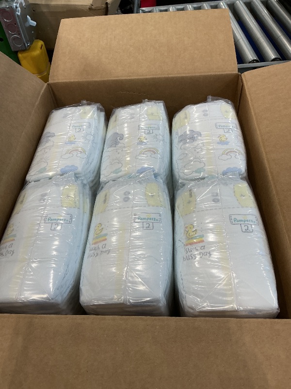 View 3 of **SIZE 2**
Pampers Swaddlers Diapers, Size 2 (10-22 lbs), 186 Count, Absorbent, Keeps Baby Dry and Comfortable, Skin Safe Disposable Baby Diaper (Packaging May Vary)