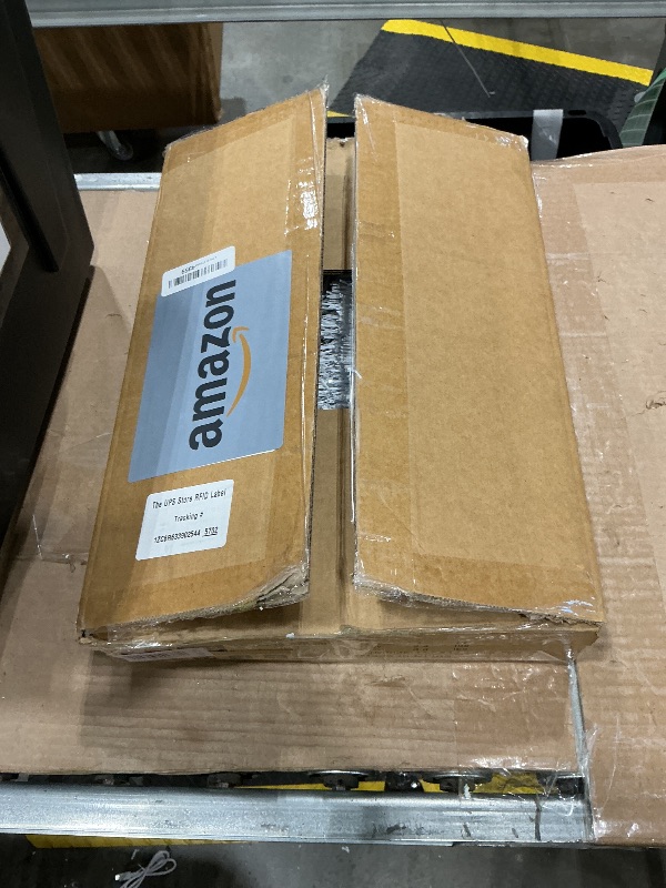 Photo 1 of 4ft Lighted Artificial White Christmas Tree | Leeheeyee Small Christmas Tree, Not Pre-lit White Tinsel Pine Trees with Lights, Ideal for Home, Office, and Xmas Tree Party Décor