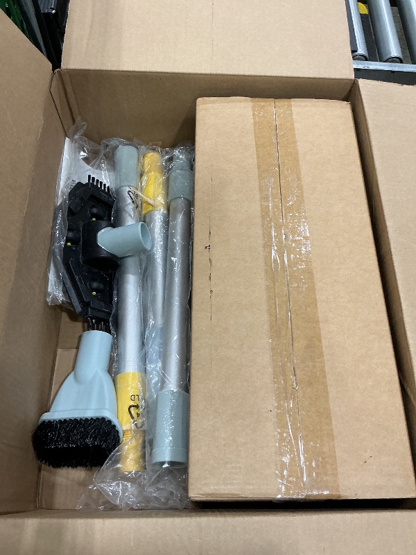 Photo 1 of **UNTESTED**
Lydsto S1 Lite Cordless Spa Hot Tub Vacuum Cleaner – 90-Min Runtime, Powerful 20W Brushless Motor, Includes 3 Aluminum Poles, Lightweight Handheld Pool Vacuum to Clean Small Debris Types, Silver