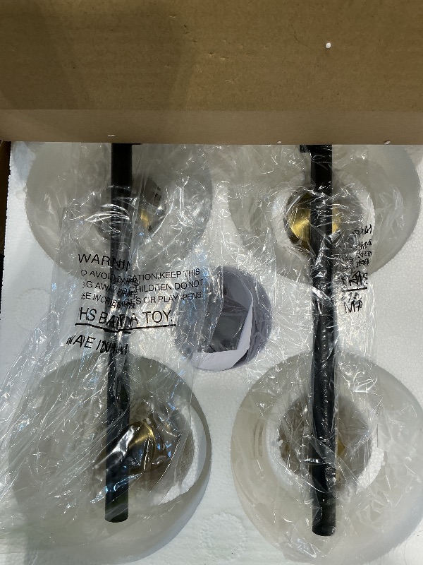 Photo 1 of 2025 Upgrade 4-Light Bathroom Light Fixtures, Black and Gold Bathroom Lights Over Mirror with Clear Glass Globe Shade, Vanity Lights for Bathroom Kitchen Living Room Hallway Cabinet Bedroom Porch