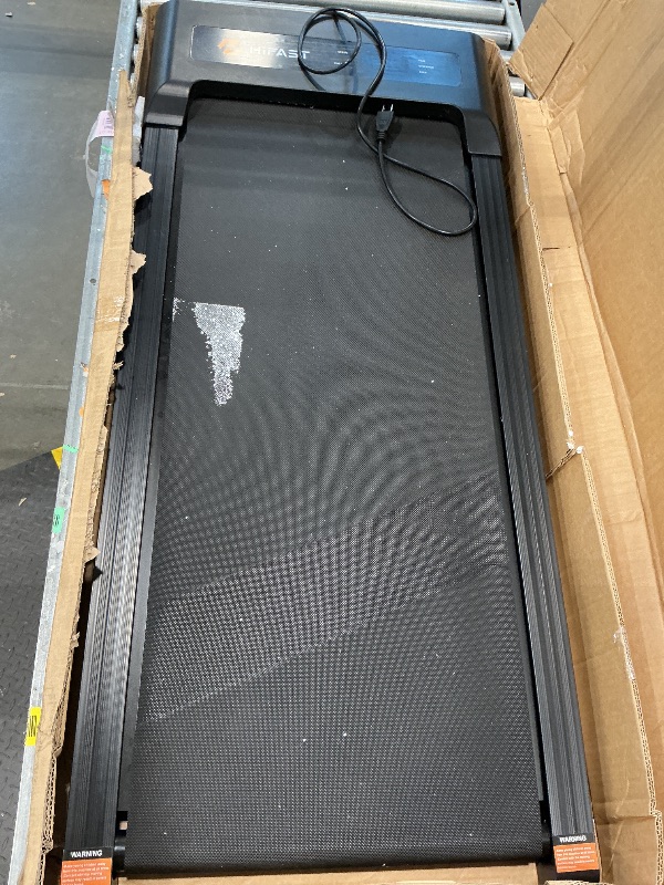 Photo 1 of ***READ CLERK NOTES*** HiFast Walking Pad with Incline, Under Desk Treadmill for Home, 2.5 HP Portable Treadmills with Incline, Compact Treadmill Small Running Pad with LED Display, Remote Control