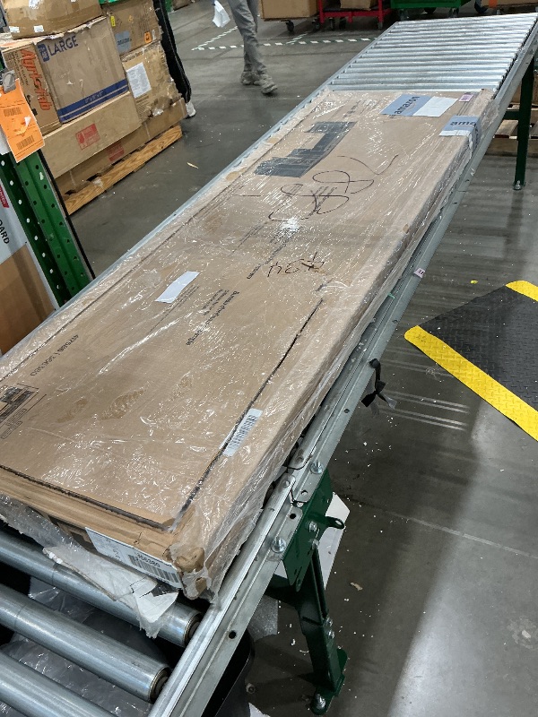 Photo 1 of ***PARTIAL SET*** **ONLY BOX 2/2****, Sauder Harbor View Computer Desk, 66.14"D x 66.14"W x 30.28"H , Salt Oak finish