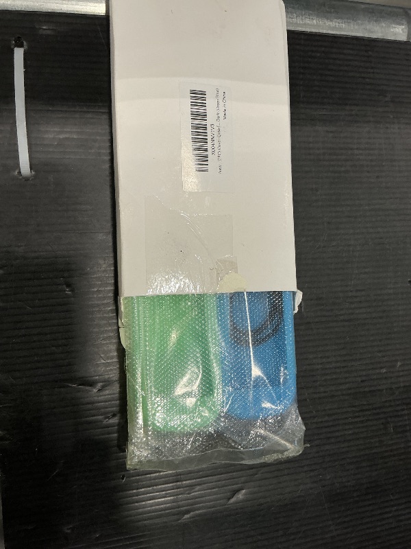 Photo 1 of (2PC) Cover-Case-for-Roku-Remote, Glow-in-The-Dark Silicone Protective Sleeve Skin for Roku TV/Stick/Player Remote (Green/Blue)