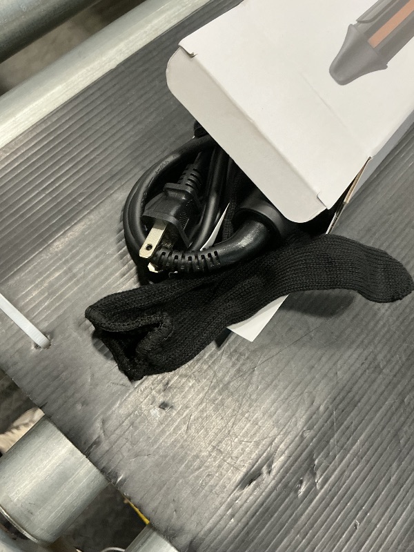 Photo 1 of **CLAMP IS BROKEN, ITEM STILL WORKS** ANNLARY 1 Inch Curling Iron, Titanium Ceramic Hair Curler, Fast Heating Curling Wand with 8 Heat Settings with LED Display for All Hair Types Dual Voltage 110-240V for Travel