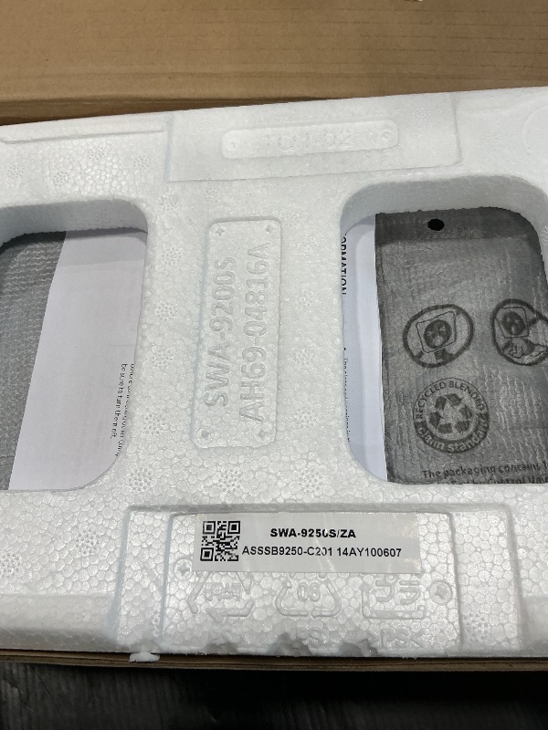 Photo 1 of ***MISSING POWER CORD*** Samsung 9250S Wireless Rear Speaker Kit, Black (SWA-9250S/ZA, 2025)