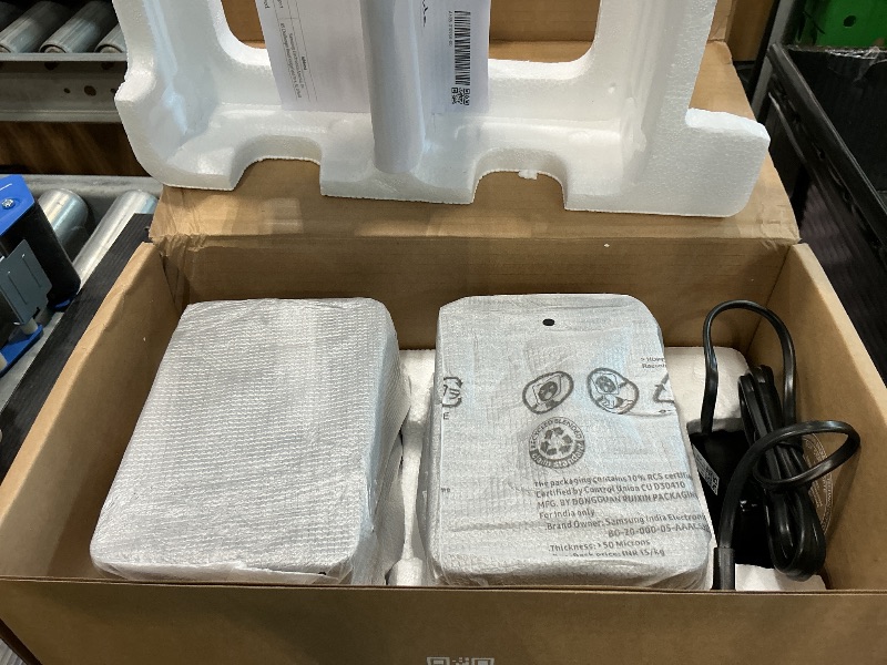 Photo 1 of ***MISSING POWER CORD*** Samsung 9250S Wireless Rear Speaker Kit, Black (SWA-9250S/ZA, 2025)