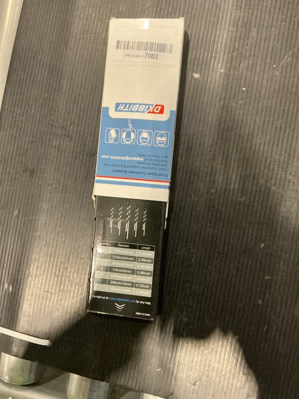 Photo 1 of 10-Piece Masonry Drill Bit Set for Concrete Tile Glass Ceramic Brick,1/8 to 1/2 Inch Drilling Bits with Triangle Handle,Tungsten Steel Alloy Tip.?Black?