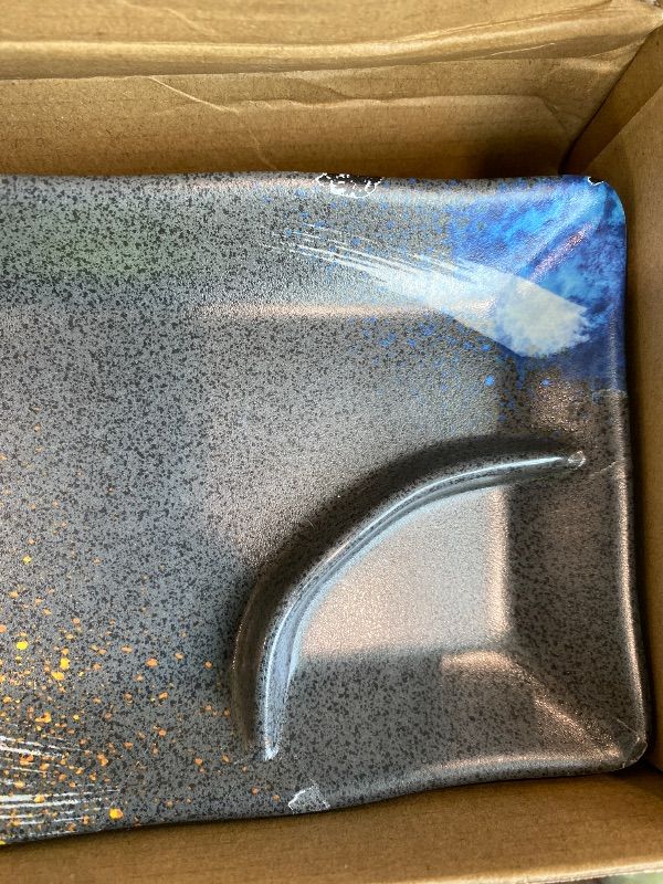 Photo 1 of ***MINOR DAMAGE*** Sailench Sushi Plates Set of 2,Japanese Sushi Serving Plates,Sushi Dinnerware Set for Sushi, Appetizers,Sushi Dishes, Sushi Nights (2)