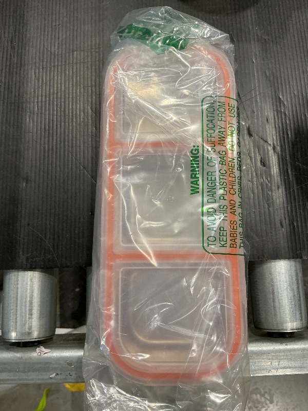 Photo 1 of **UNTESTED**
Stainless Steel Snack Containers - Reusable 3 Compartment Snackle Box Container with Lids for Kids Adults, Divided Snack Food Storage Containers for School, Home, Travel