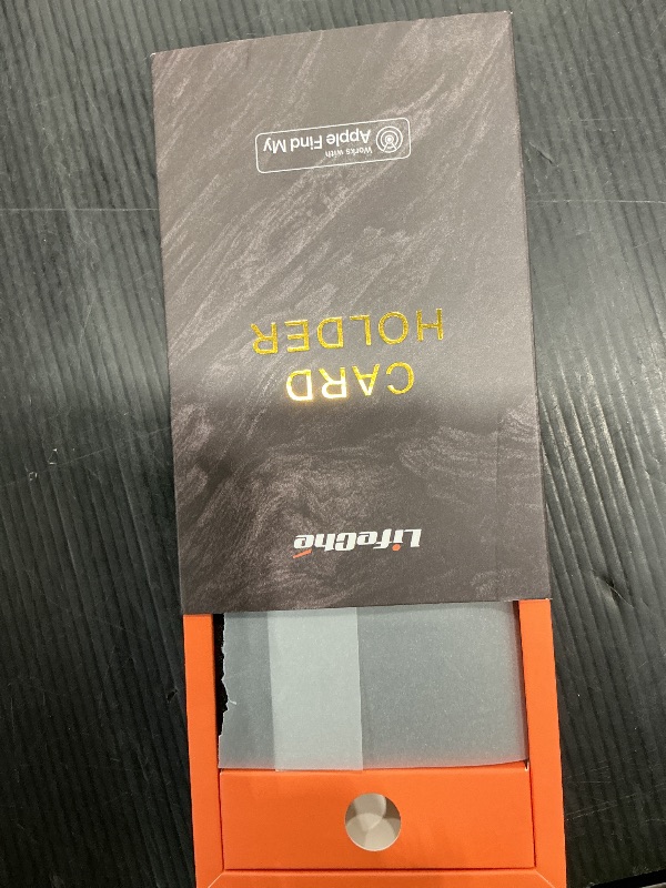 Photo 1 of Card Wallet for Men Built-in Finy My Replacement for AirTag Wallet, Credit Card Holder Mens Slim Wallet, Premium Leather Front Pocket Wallet Minimalist Wallet with ID Window RFID Blocking Card Wallet