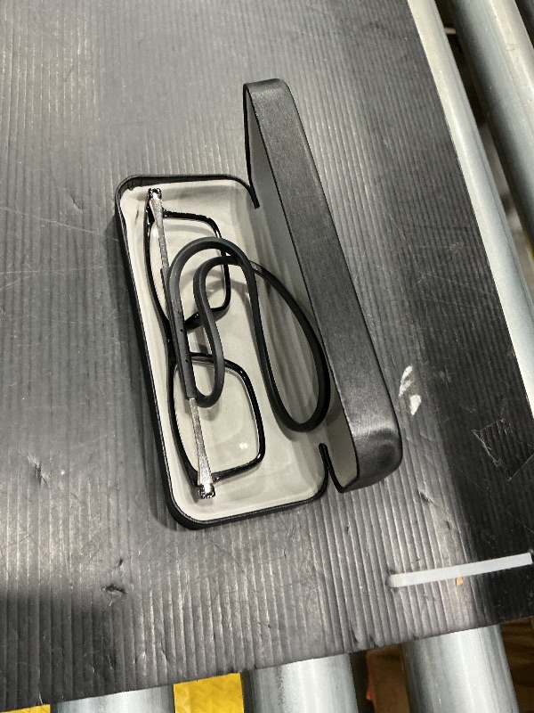 Photo 1 of ?Magnetic Reading Glasses with Front Connect Blue Light Blocking,Comfortable Neck Hanging Readers for Men and Women (black, 2, x)