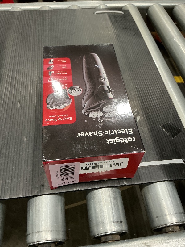 Photo 1 of **UNTESTED**
rategist Cordless Electric Razor for Men: 3-in-1 Shaver for Beard/Nose/Sideburns - IPX7 Waterproof Travel Kit - Turbo Speed & Precision Blades