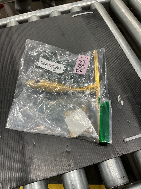 Photo 1 of *MINOR DAMAGE - USED*
All-Purpose Stainless Steel Shower Squeegee for Shower Doors with 2 Adhesive Hooks, Bathroom Cleaner Tool Household Window Mirror Squeegee for Home Cleaning, Glass Door, Tile Wall, Car, 10 Inch Golden