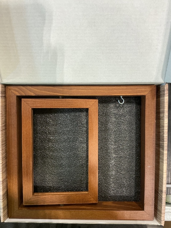 Photo 1 of **MISSING PARTS - Missing the keychain**
InnoBeta Pug Gifts, Rotating Picture Frame, 4x6 Double-Sided Display Photo Frame, Life is Better with A Pug