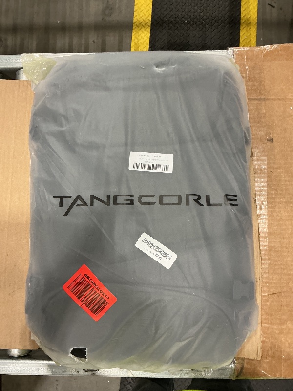 Photo 1 of **ZIPPER BROKEN*TANGCORLE Vacuum Travel Backpack with Pump, 50L Expandable Compression Backpack With Vacuum Seal, 17.3 Inch Water Resistant Business Laptop Backpack with USB Charging Port for Women & Men