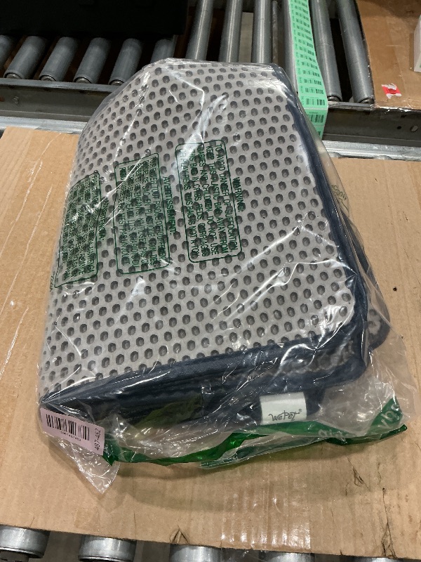 Photo 1 of **MAJOR DAMAGE**
WePet Cat Litter Mat, Kitty Litter Trapping Mat, Honeycomb Double Layer Mats, No Phthalate, Urine Waterproof, Easy Clean, Scatter Control, Catcher Litter Tray Box Rug Carpet