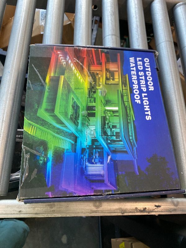 Photo 1 of **MISSING PARTS - See clerk notes**
LETIANPAI 200ft Outdoor LED Strip Lights Waterproof 1 Roll,IP68 Outside Led Light Strips with App and Remote,Music Sync RGB Exterior Rope Self Adhesive Back for Deck,Balcony,Pool