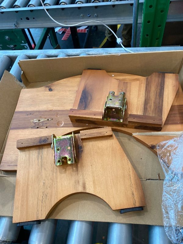 Photo 1 of ***SEE CLERK NOTES**
HOLANA Foldable Toilet Stool for Bathroom Adults - 7.2" Acacia Wood Poop Stool for Kids - Pooping Stool Squat with Anti Slip Layer - Bathroom Stools for Sitting/Travel (Acacia Wood 7.2" Height)