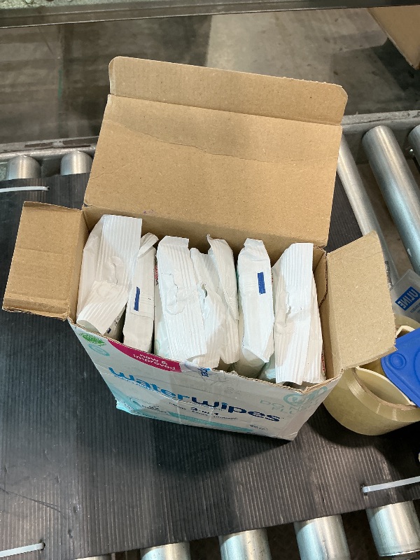 Photo 1 of *Missing Parts*
WaterWipes Sensitive+ On The Go Wipes, 3-In-1 Cleans, Cares, Protects, 99.9% Water, Unscented & Hypoallergenic Wet Wipes, 224 Count (7 Packs)