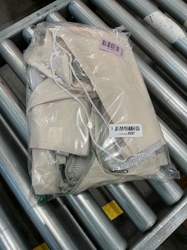 Photo 1 of 10 Set/8 Set Packing Cubes for Travel, Gifts for Women Mom,Anti-Tearing Suitcase Organizer for Luggage with Shoe & Hanging Toiletry Bag,OlarHike Vacation Essentials & Accessories for Cruise Ship,Cream