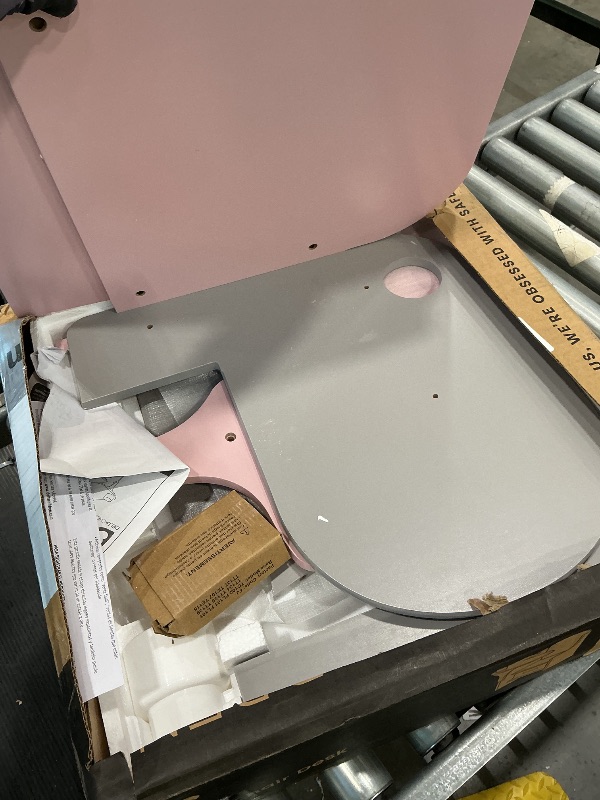 Photo 1 of **SEE CLERK COMMENTS*** Delta Children MySize Chair Desk with Storage Bin - Greenguard Gold Certified, Dusty Rose