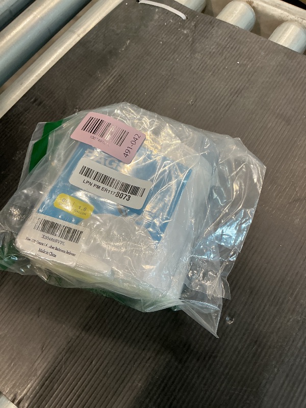 Photo 1 of 120 Counts 1.6 Gallon Mini Drawstring Trash Bags, Small Garbage Bags by KSSKSS, Code a fit 4.5-8 Liter, 1.2-2 Gal, White Trash Bin Liners for Home Office Kitchen Bathroom Bedroom