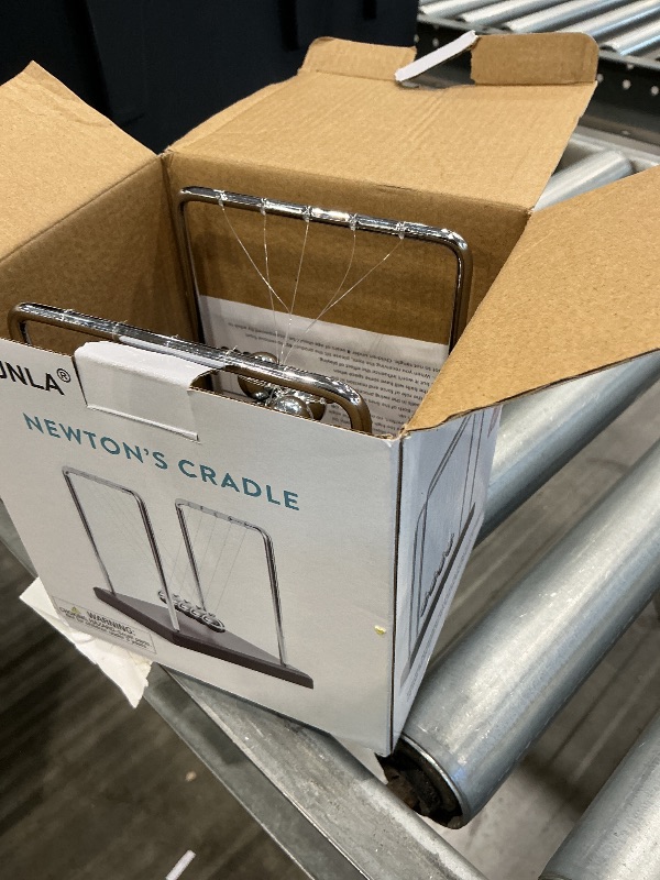 Photo 1 of *Missing Parts*
QLKUNLA Newtons Cradle Balance Balls Science Physics Gadget Desktop Decoration Kinetic Motion Toy for Home and Office