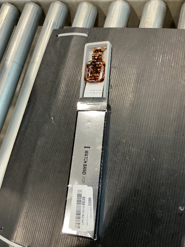 Photo 1 of ***MISSING PARTS*** Omter Band with Bumper Compatible with Apple Watch 49mm 45mm 44mm 42mm 41mm 40mm 38mm, Women Men Fashion Resin Band Strap Compatible with iWatch Series Ultra 8/7/SE/6/5/4,Series 3/2/1