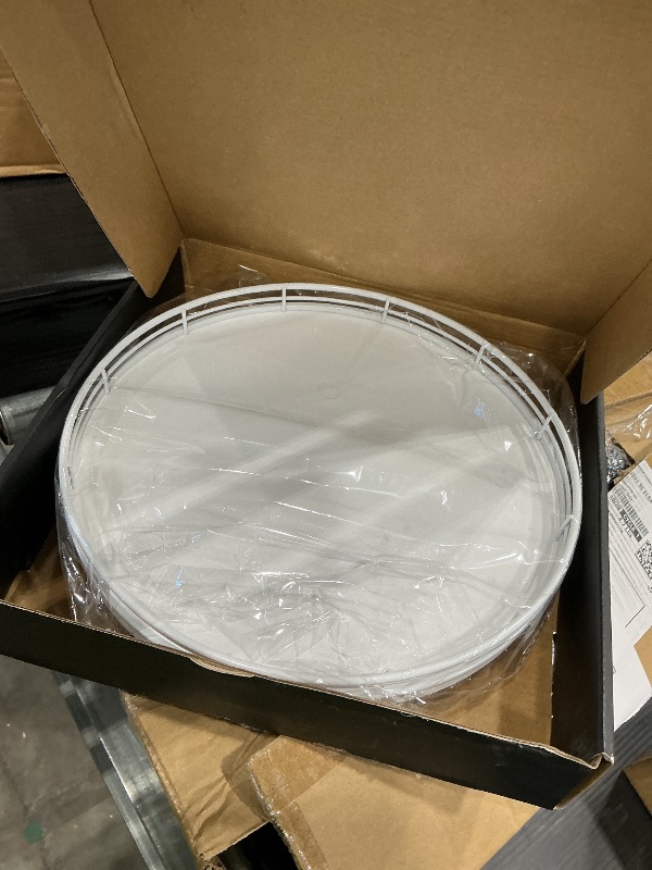 Photo 1 of 10" Oak Wood Lazy Susan Organizer, Lazy Susan for Cabinet Dining Table Pantry Wood Turntable Organizer Tray for Coffee Table Kitchen Countertop Salt Pepper Spice Organization and Storage Round White