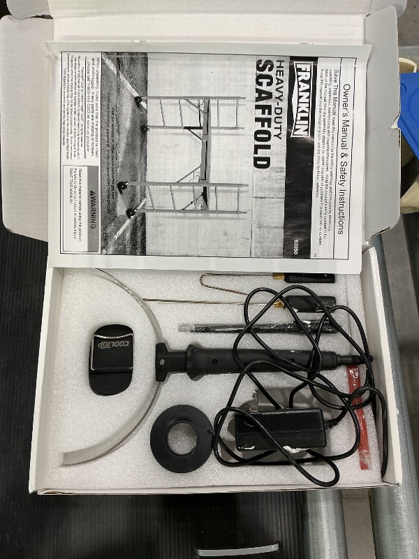 View 2 of Cooltop Hot Wire Foam Cutter kit, 18W Styrofoam Knife Cutter Electric Hot Wire Foam Cutting Tool, Heated Foam Carving Knife Kit with Cleaning Pen for Foam Board, Pearl Cotton, EPP, KT Board, EPS