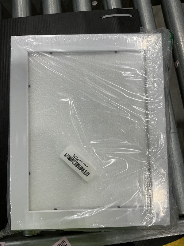 Photo 1 of [2-Pack] Kids Art Frames, 8.5x11 Front Opening Kids Artwork Frames Changeable, White Artwork Display Storage Frame for Wall, Holds 50 Pcs, for 3D Picture, Crafts, Hanging Art, Portfolio