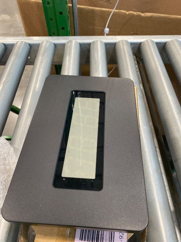 Photo 1 of **UNTESTED**
Timegyro Digital Wall Clock Battery Operated with LED Display, Wall Clock with Backlight, Table-top, Alarm, Brightness Adjustable,12/24Hr