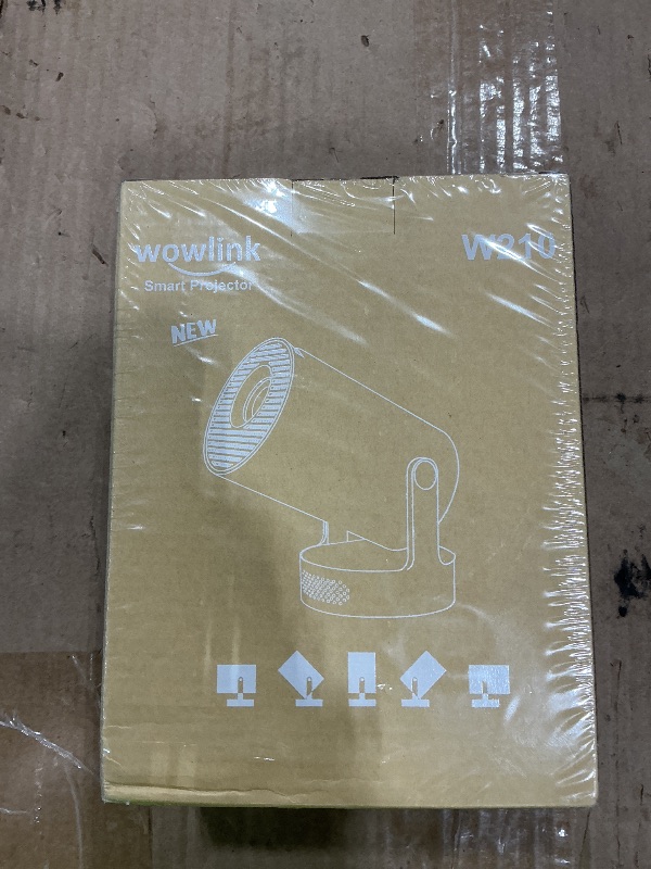 Photo 1 of [Built-in Apps & 2025 Upgraded] Mini Projector with WiFi 6 and Bluetooth 5.4 Support 4K 1080P Auto Keystone 180° Rotatable Projector Portable Compatibile with HDMI/TV Stick/Memory Stick/Laptop, White