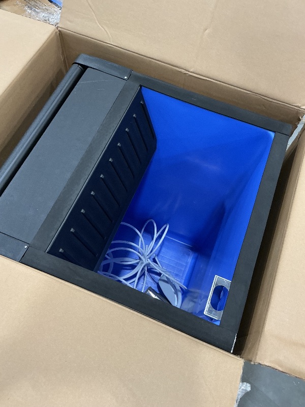 Photo 1 of *MINOR DAMAGE - Has Been USED*
VEVOR Commercial Ice Maker Machine, 400LBS/24H Ice-Making Machine with 300LBS Large Storage Bin, Auto Self-Cleaning Ice Maker with Touchscreen for Bar Cafe Restaurant Business Commercial