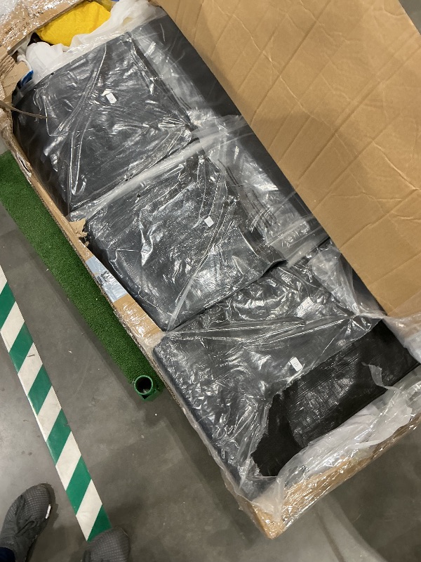 Photo 1 of ***SEE CLERK NOTES*** Caravan Canopy Tent Sidewalls for Domain Carport with Straps, Ideal for Garage Storage, Inflatable Garage Covering, black (Sidewalls Only)