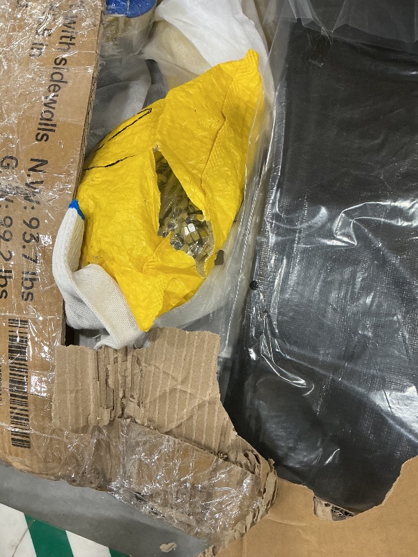 Photo 1 of ***SEE CLERK NOTES*** Caravan Canopy Tent Sidewalls for Domain Carport with Straps, Ideal for Garage Storage, Inflatable Garage Covering, black (Sidewalls Only)