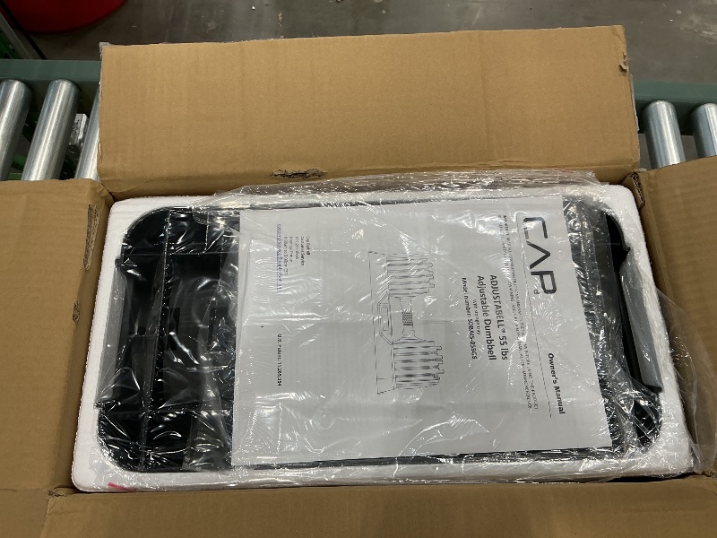 Photo 1 of **LOCKED**
AP Barbell ADJUSTABELL Adjustable Round Dumbbell Weights | 25 lb & 55 lb | Multiple Handle Options - Singles