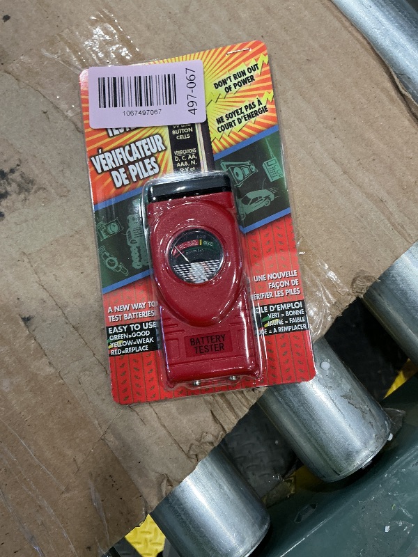 Photo 1 of ***JUST BATTERY TESTER*** LightKeeper Pro Quick Fix Incandescent Christmas Holiday Light Set Repair Tool with 50 Bonus Replacement Bulbs and Universal Battery Tester | UL Listed (#230566)