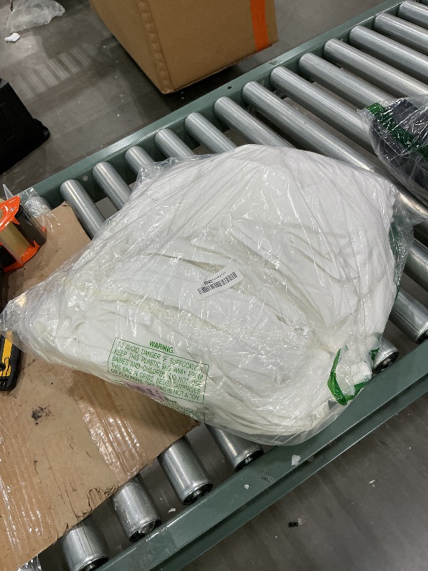 Photo 1 of Carressa Linen Egyptian Cotton Sheets - 1500 Thread Count 4 PC King Sheet Set Egyptian Cotton, Luxury Damask Sheets King Size, Silky Soft, Cooling Deep Pocket Sheet, Fits Upto 19" - White Stripe