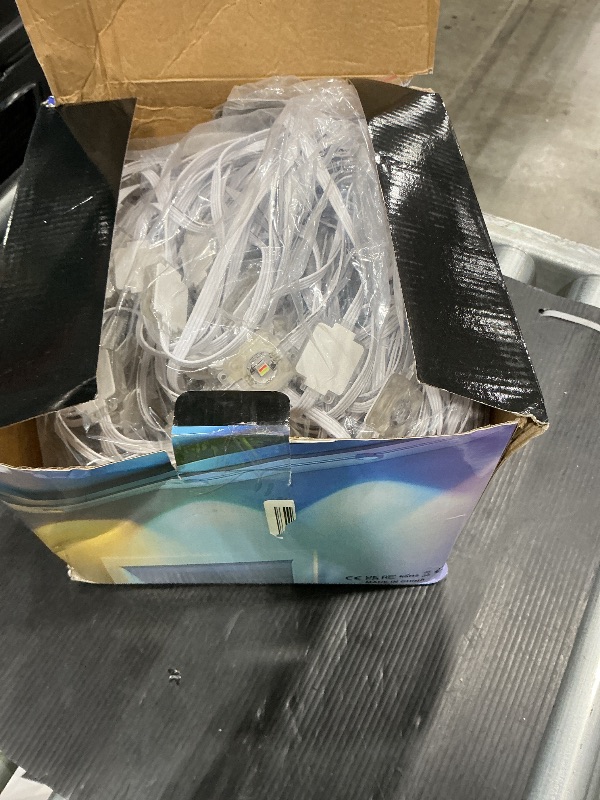 Photo 1 of **MISSING PARTS - Missing the remote**
300ft Permanent Outdoor Lights RGB Eaves Lights, Waterproof LED with App&Remote Control,for Christmas,Party, Daily, Halloween and All Holiday Decor,House Roof and Garden Lighting