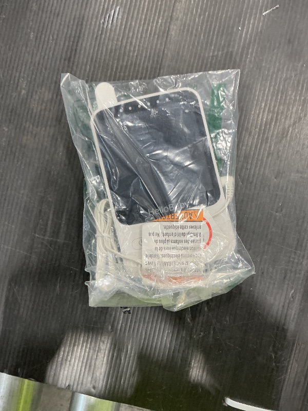 Photo 1 of **MISSING PARTS**
Baby Monitor with Camera and Audio – 720P Baby Camera No WiFi, 5 inch Screen,48 Hours Battery Life, Night Vision, Remote Pan& Tilt& Zoom?Two-Way Talk, Lullabies, Thermal Monitor, 1000ft Range