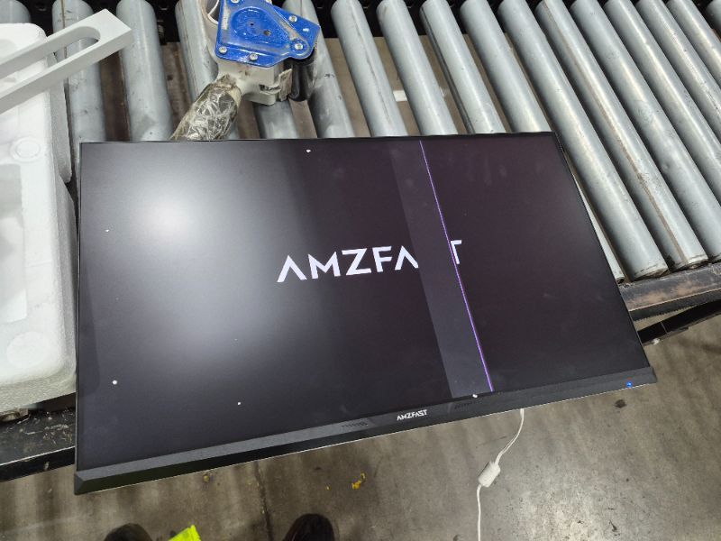 Photo 1 of *******MONITOR IS DAMAGED**********
Amzfast 25 Inch White Gaming Monitor 320Hz/300Hz/240Hz, FHD 1080P 1ms Fast IPS Monitor, 12 Months Warranty Exchange (DP Cable) TÜV Rheinland Eye Care | AI Crosshair, Night Vision Function, AMZG25F6F