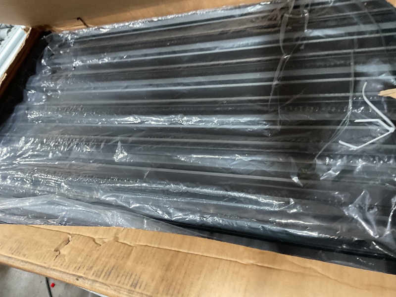 Photo 1 of ****PARTS ONLY **** 3 Panels No-Dig Metal Privacy Fence Screen, 42" H × 38" W Outdoor Air Conditioner Fence, Rustproof AC Unit Cover to Hide Trash Bins, Pool Equipment Enclosure, Decorative Garden, Patio & Backyard